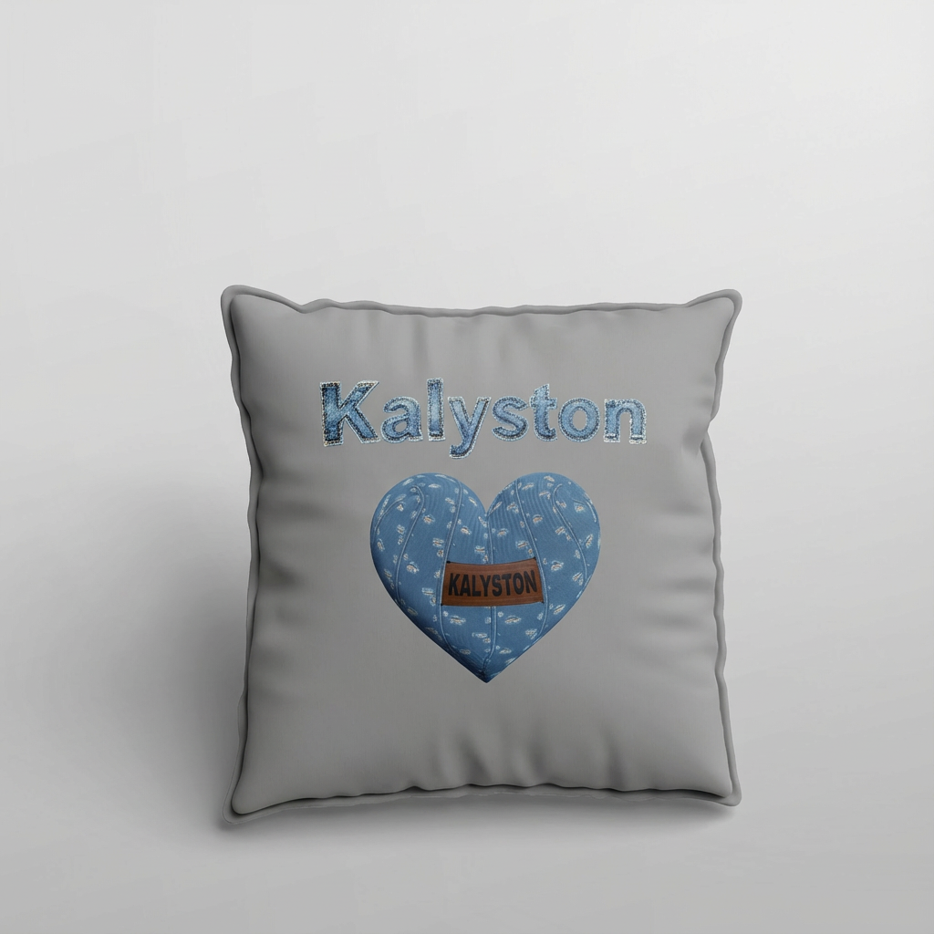 Federe cuscino Kalyston™ Denim (set 2 pezzi)