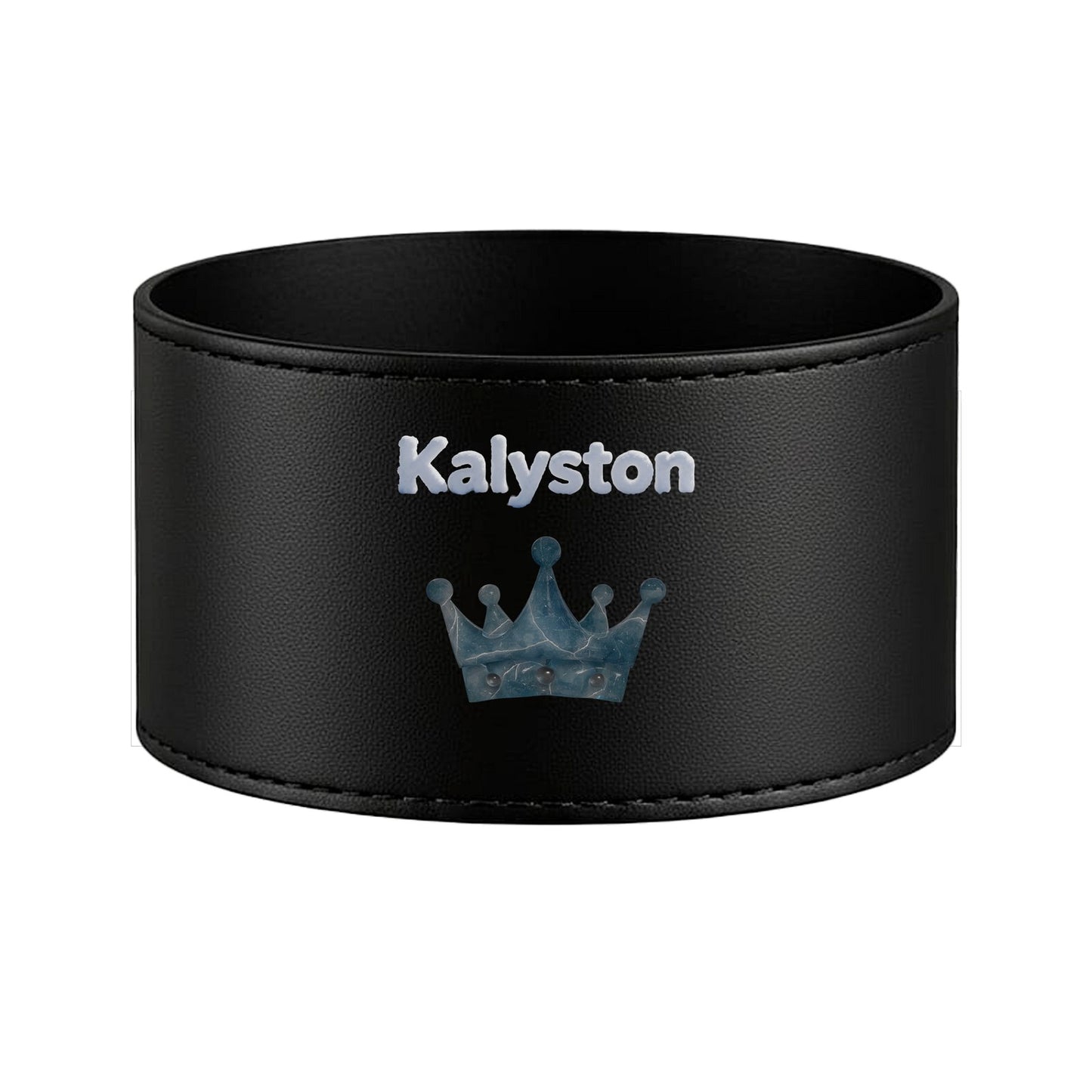 Bicchiere Kalyston™ con fascia in pelle rimovibile Ghiaccio (set 2 bicchieri)5 stili