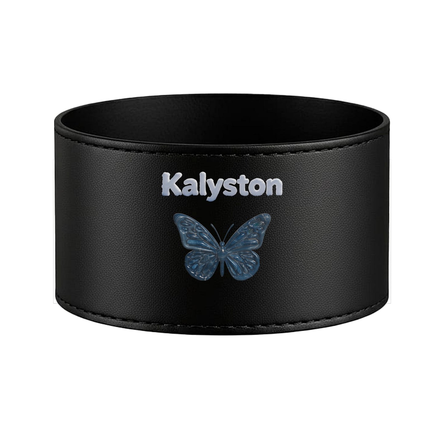 Bicchiere Kalyston™ con fascia in pelle rimovibile Ghiaccio (set 2 bicchieri)5 stili