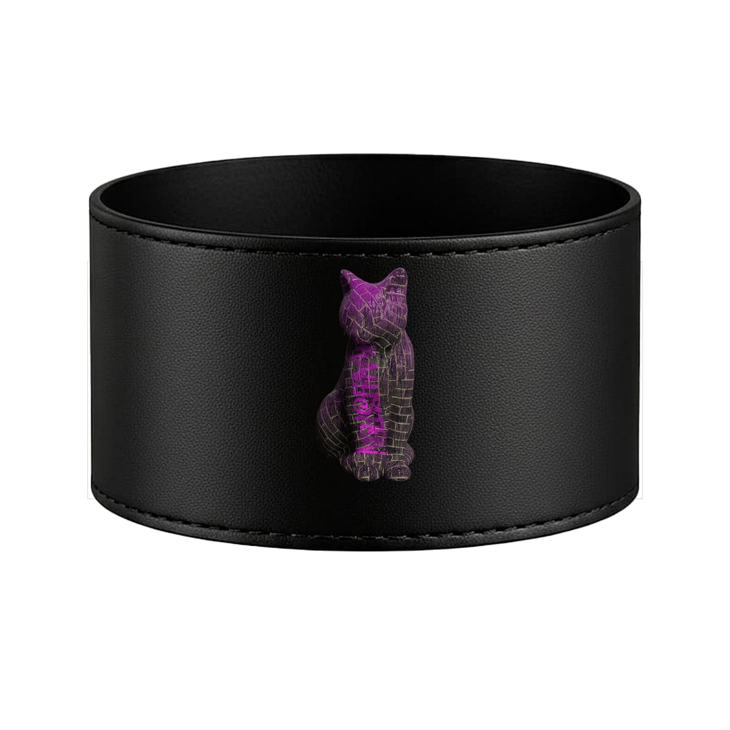 Bicchiere Kalyston™ con fascia rimovibile in pelle Graffiti (set 2 bicchieri)8 stili