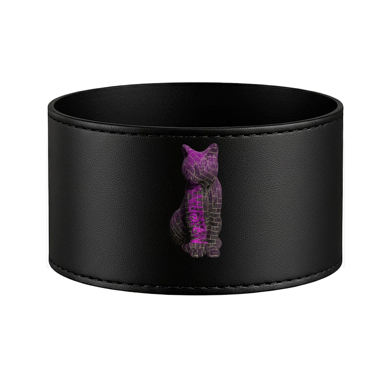 Bicchiere Kalyston™ con fascia rimovibile in pelle Graffiti (set 2 bicchieri)8 stili