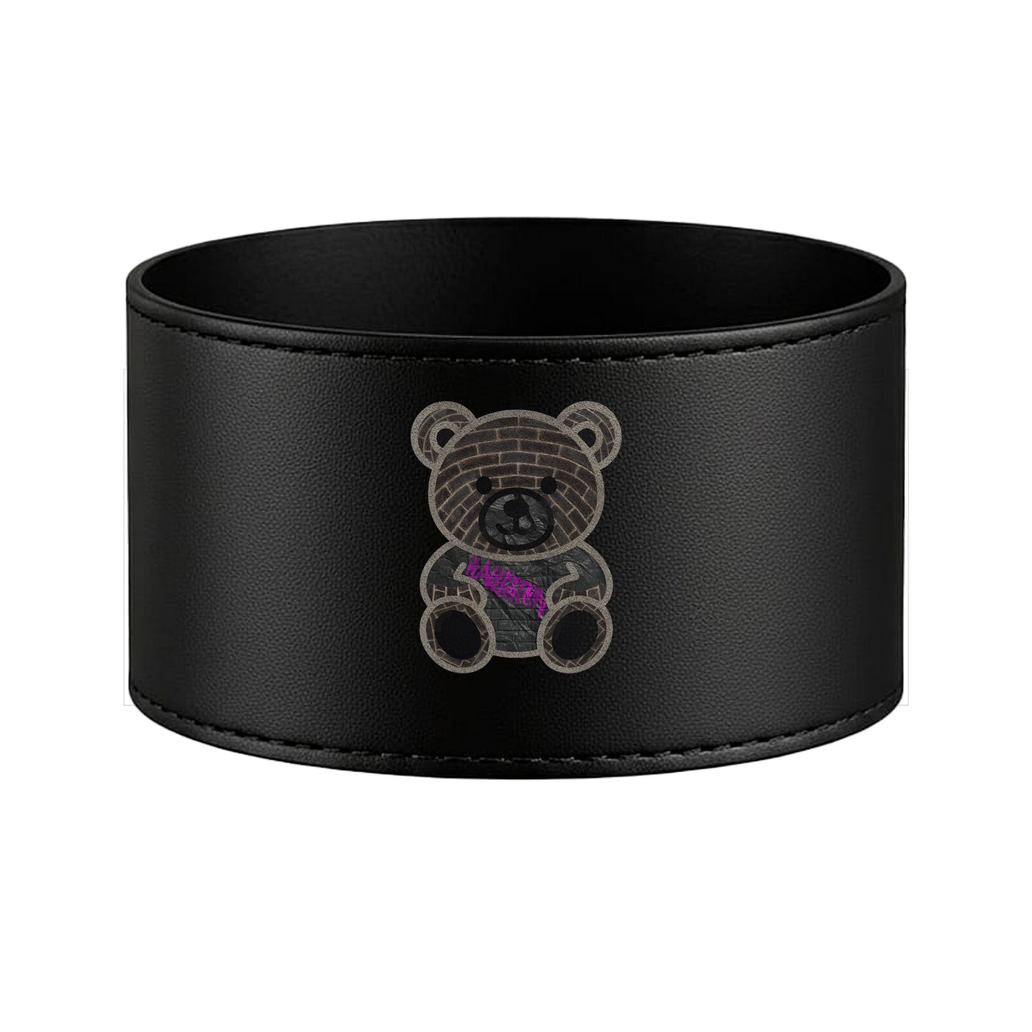 Bicchiere Kalyston™ con fascia rimovibile in pelle Graffiti (set 2 bicchieri)8 stili