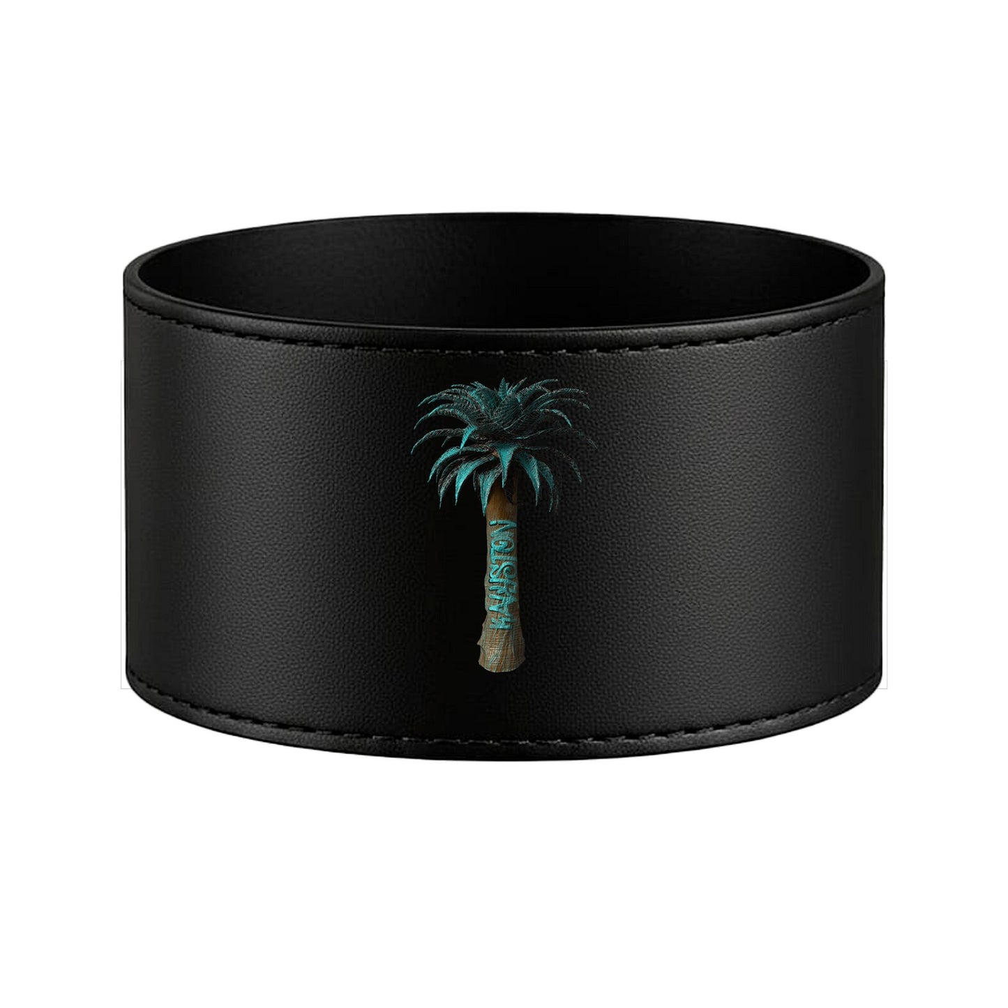 Bicchiere Kalyston™ con fascia rimovibile in pelle Graffiti (set 2 bicchieri)8 stili