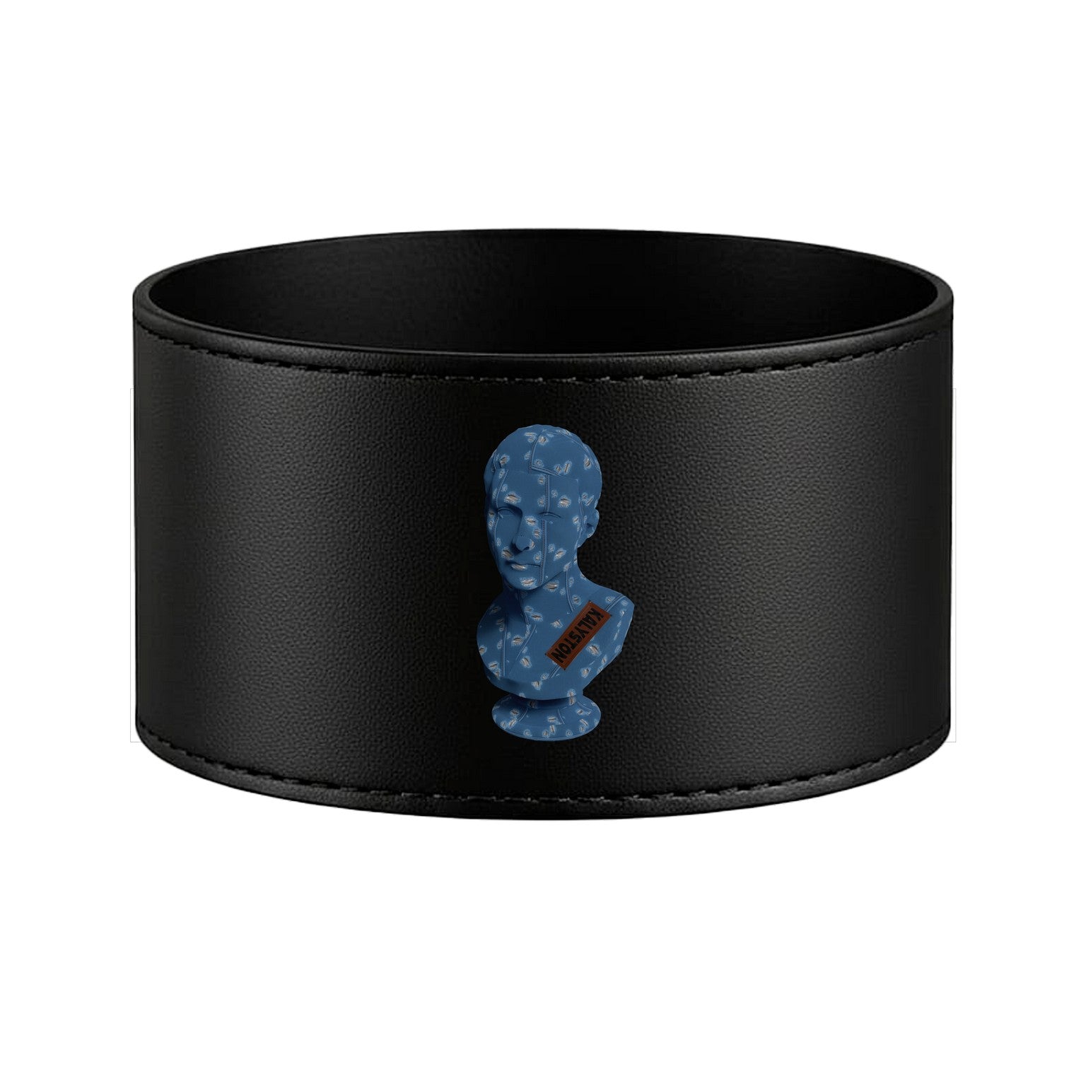 Bicchieri Kalyston™ con fascia in pelle rimovibile Denim(set 2 bicchieri)4 stili