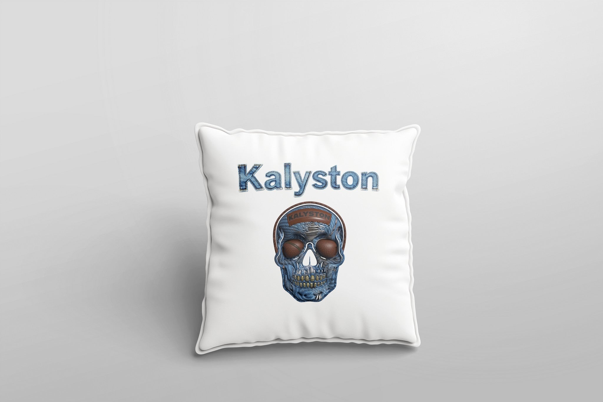 Federe cuscino Kalyston™ Denim (set 2 pezzi)