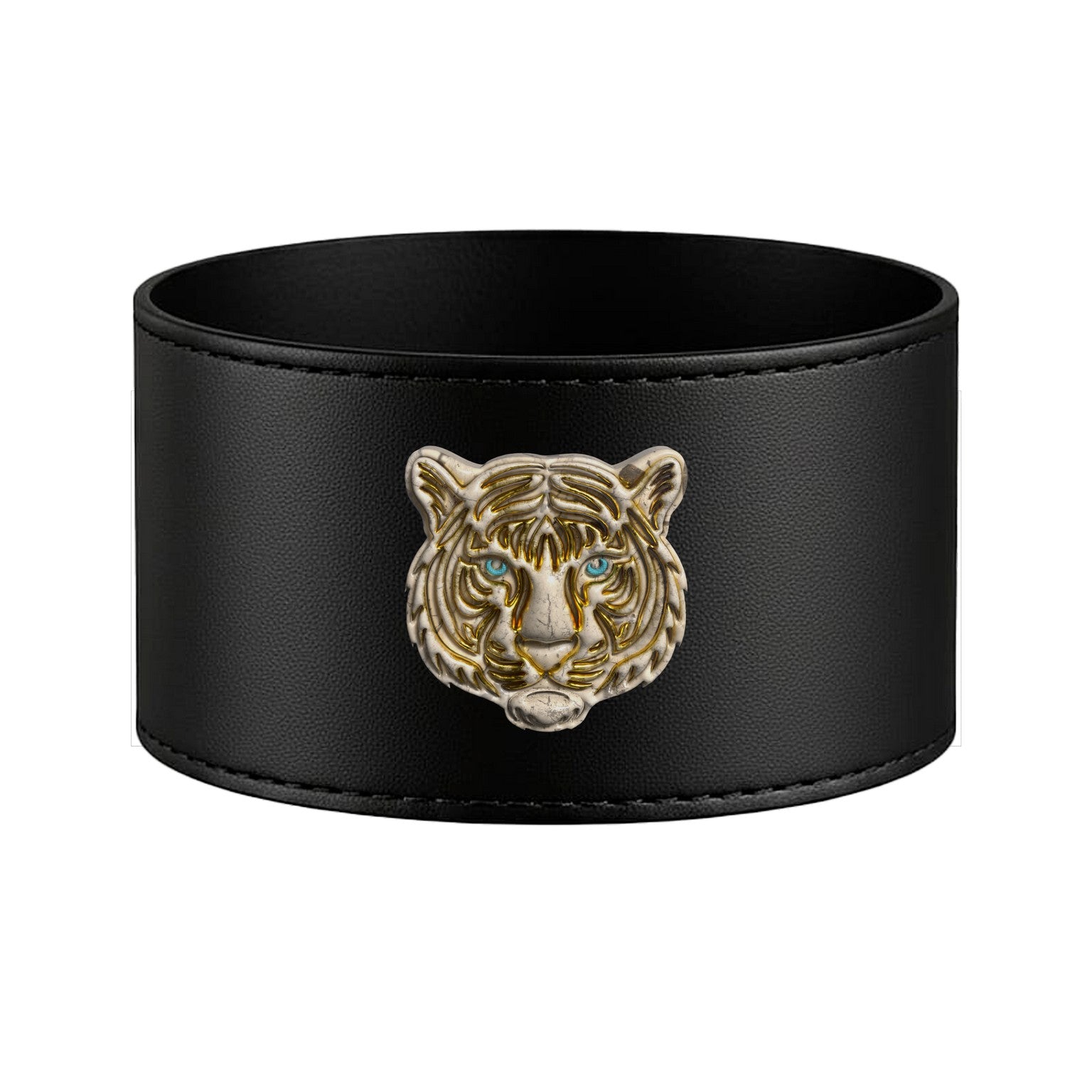 Bicchiere Kalyston™ con fascia in pelle rimovibile Pietra(set 2 bicchieri)2 stili